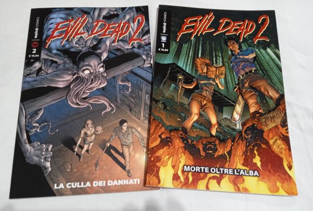Set di fumetti Evil Dead 2 Vol I+ Vol II