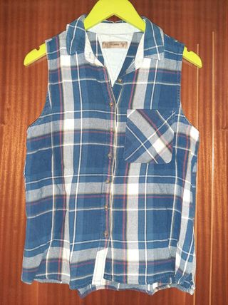 Camisa cuadros Pull&Bear 