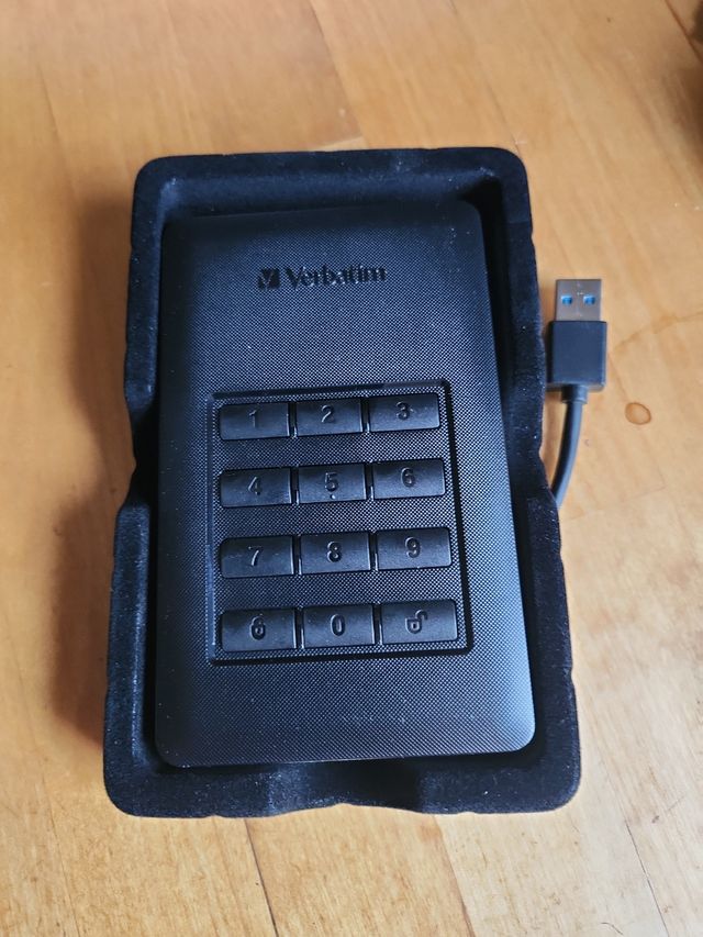 HD Encriptable de alta seguridad Verbatim 1tb