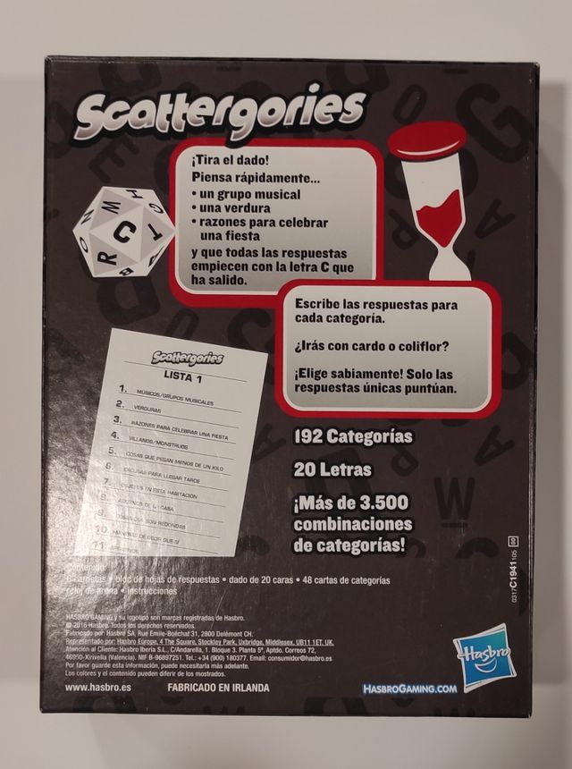 Scattergories 