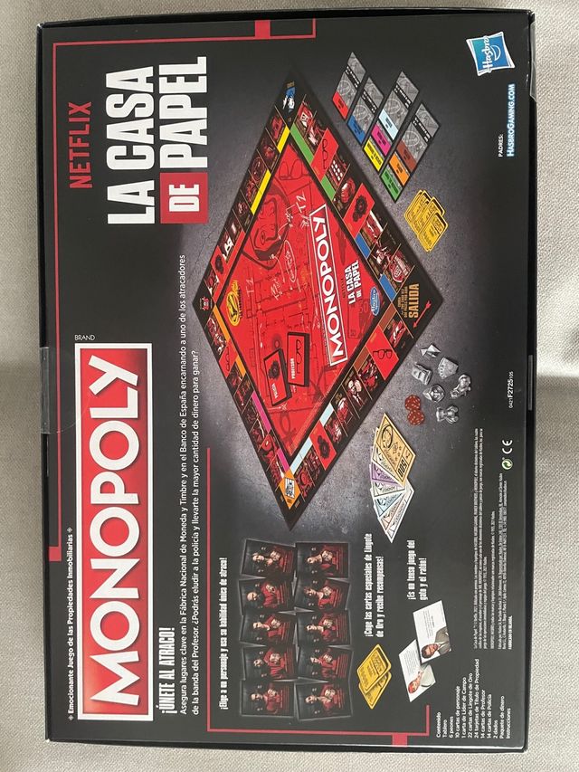 Juego Monopoly “Casa de papel”