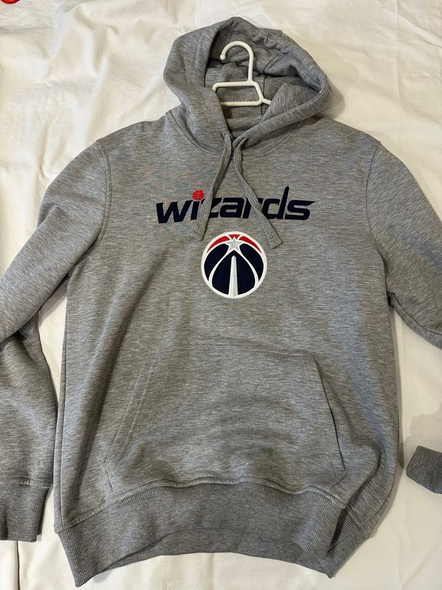 Sudadera new era Wizards gris