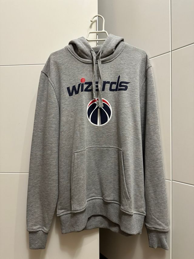 Sudadera new era Wizards gris