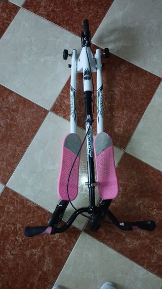 Patinete doble de 3 ruedas 