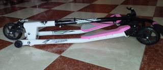 Patinete doble de 3 ruedas 