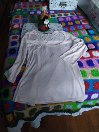 Camiseta manga larga Straudivarius, XL