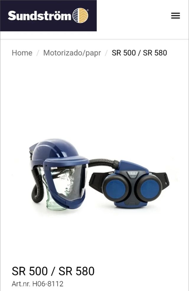 Mascara sundstrom sr 500 /580