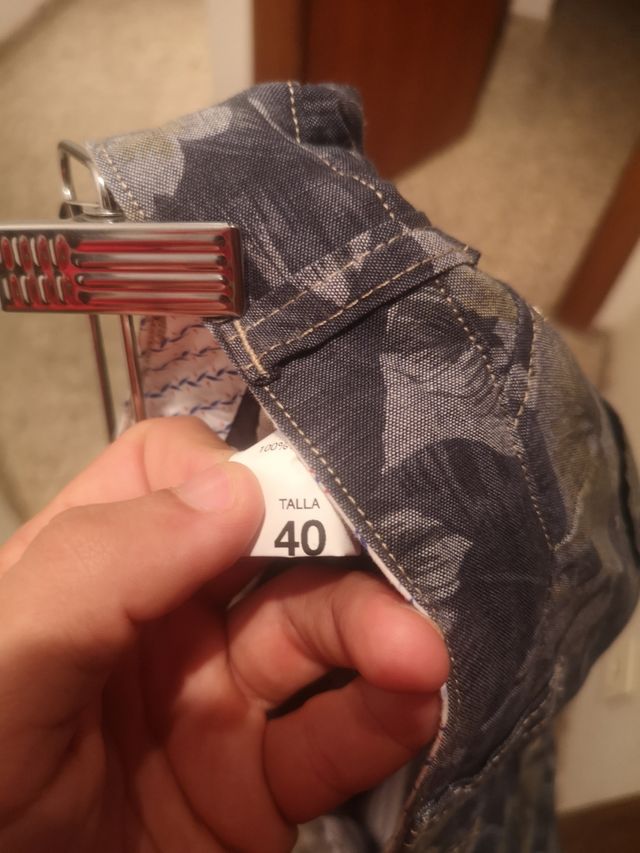 Bermudas estampado de flores