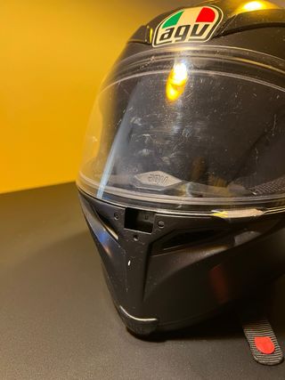 Casco Moto AGV K5 Solid Negro Mate ML