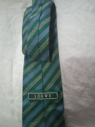 Corbata loewe italiana original 100% Seda 