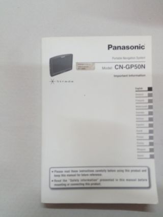 GPS PANASONIC (PIEZAS)