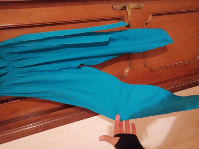 Tuta pantalone intera. Verde Smeraldo.Taglia Unica