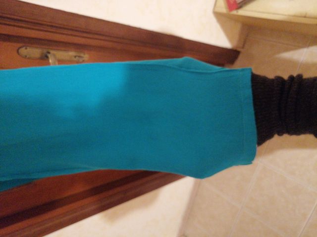 Tuta pantalone intera. Verde Smeraldo.Taglia Unica