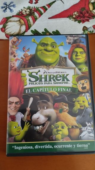 Lote de 4 Películas. Saga Shrek