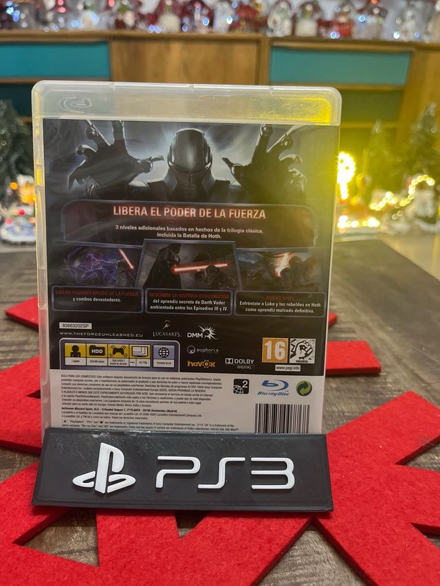 Star Wars el poder de la fuerza ps3 completo pal🇪🇸