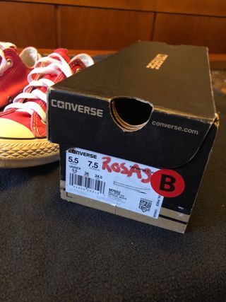 converse rosas