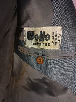 CHAQUETA CABALLERO GRIS DE TRAJE