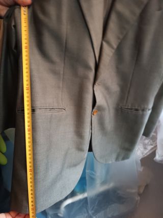 CHAQUETA CABALLERO GRIS DE TRAJE