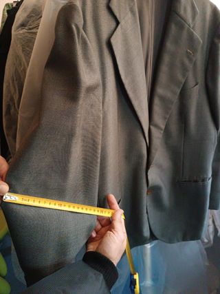 CHAQUETA CABALLERO GRIS DE TRAJE