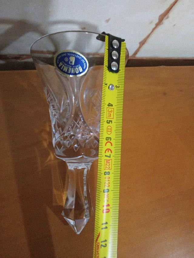 Campana Apaga velas. Cristal de bohemia