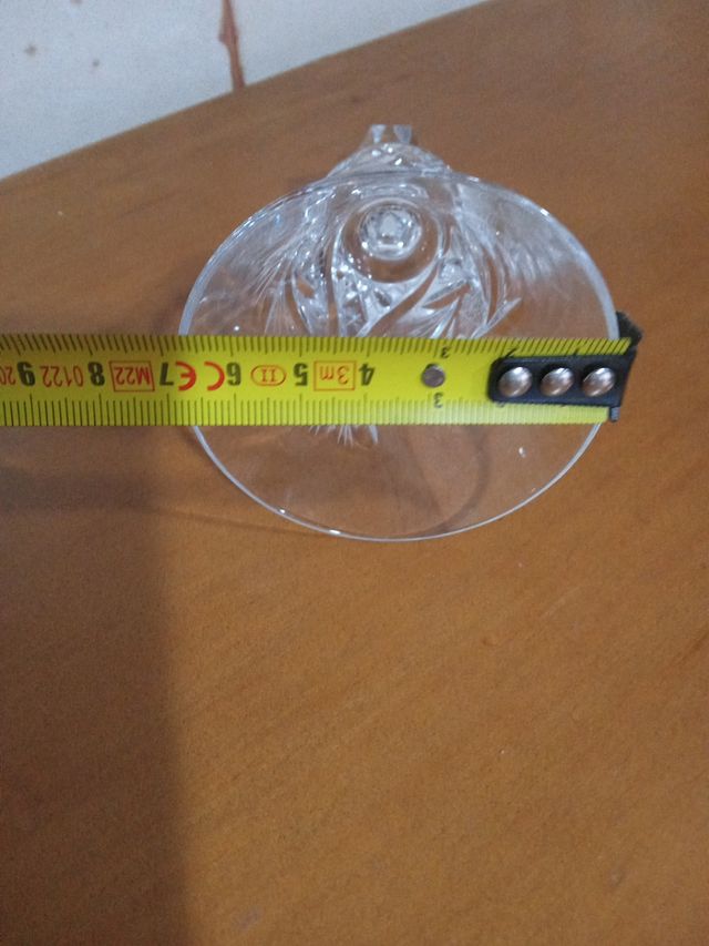 Campana Apaga velas. Cristal de bohemia