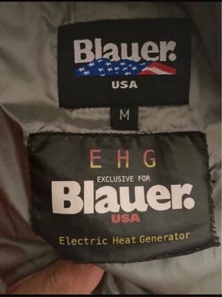 Cazadora de la marca blauer ehg calefactable 3
