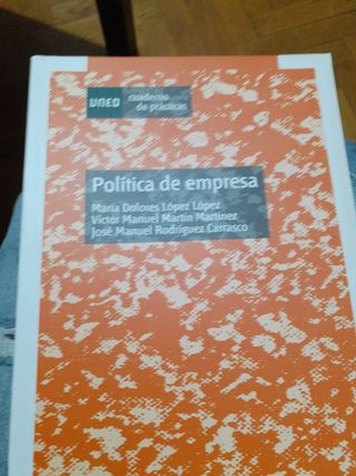 Política de empresa UNED