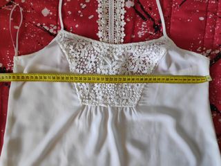 Camisa blanca bordado