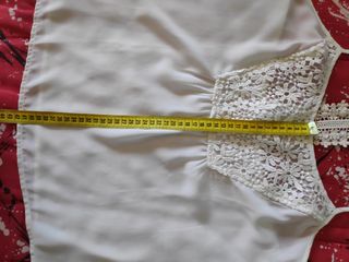 Camisa blanca bordado