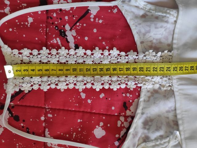 Camisa blanca bordado