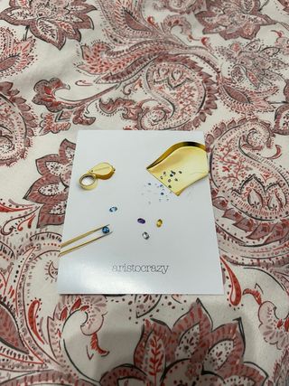 Pendientes espinelas y topacios Aristocrazy