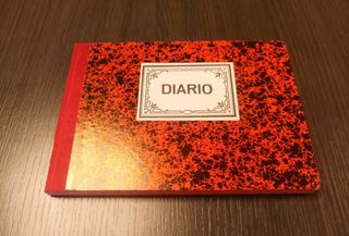 Antiguo Libro de CONTABILIDAD DIARIO de RHC
