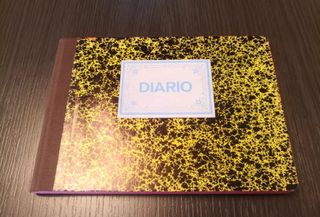 Antiguo Libro de CONTABILIDAD DIARIO de RHC