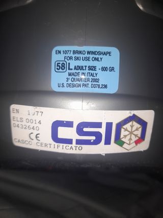 Casco Briko talla L
