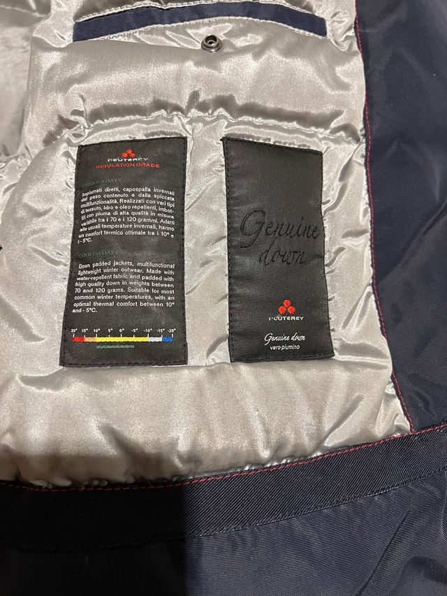 Abrigo PEUTEREY. Hombre. Azul marino