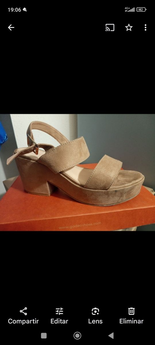 Zapatos de plataforma