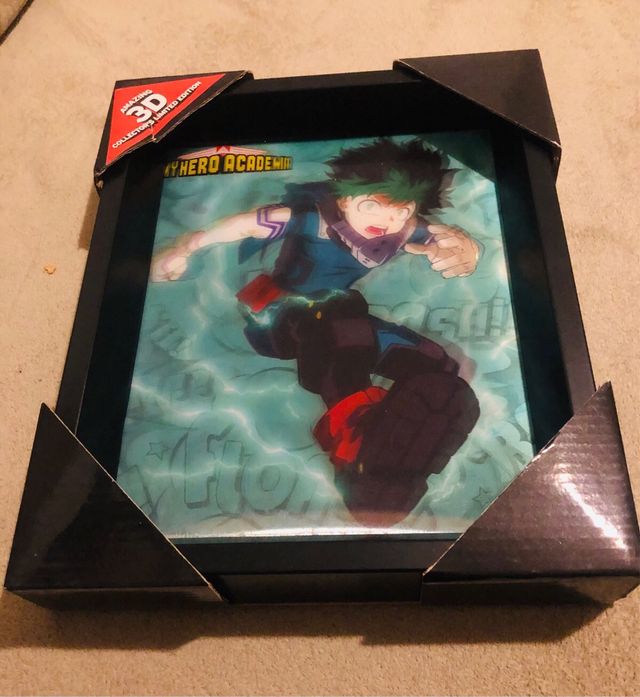 Cuadro 3D My Hero Academia