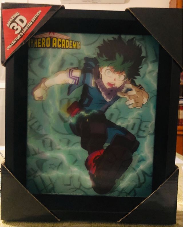 Cuadro 3D My Hero Academia