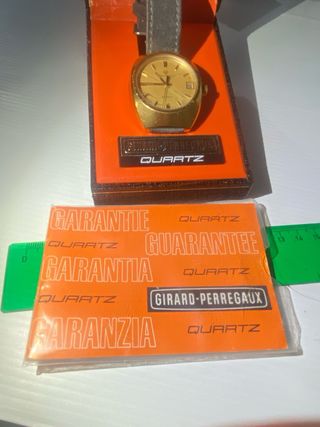 Reloj Girard-Perregaux Quartz CAJA Y DOCUMENTACION