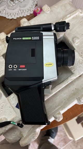 Super 8 y maquina de filmar