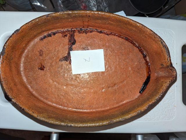 Cazuela de barro de 34