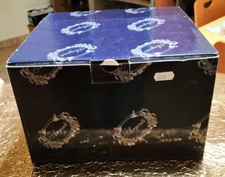 Portafrutta Argenti, in vetro con inserto argento