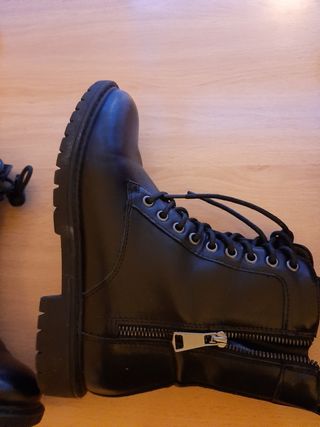 Botines cordones
