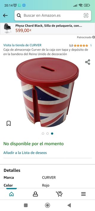 Caja almacenaje