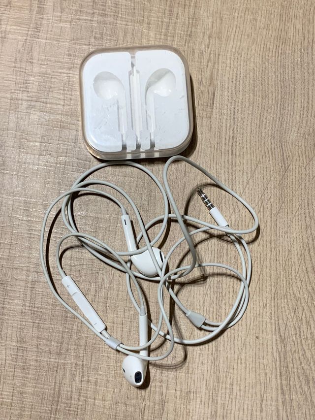 Auriculares Apple Originales, Jack y Estuche