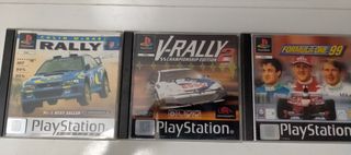 Volante PS1 + juegos
