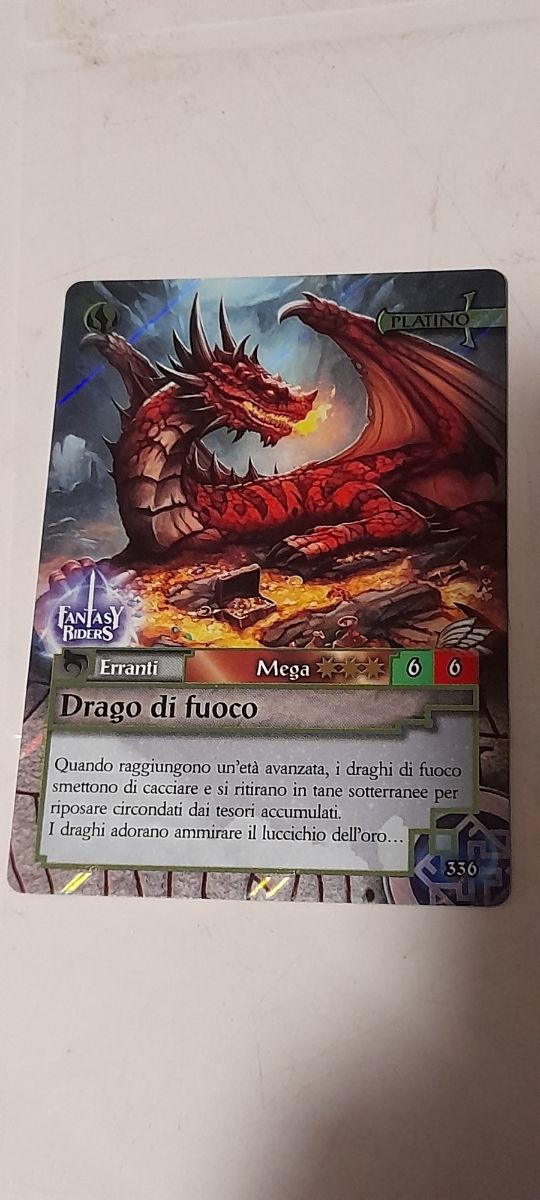 "Drago di Fuoco Mega " Fantasy Riders