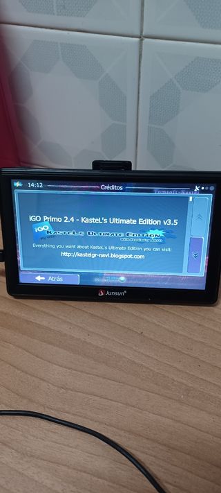 Gps Navegador multimedia Junsun D100