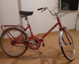 Bicicleta bh clásica plegable