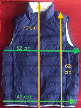 Chaleco ligero hombre nuevo Adolfo D.